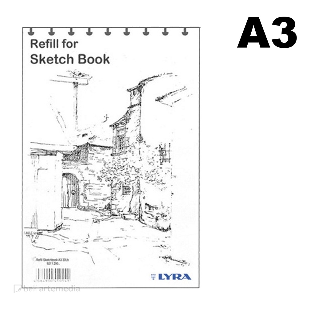 Buku Gambar Sketsa Lyra Sketch Book A3 Refill Perlengkapan Menggambar Terlaris By Bali Artemedia