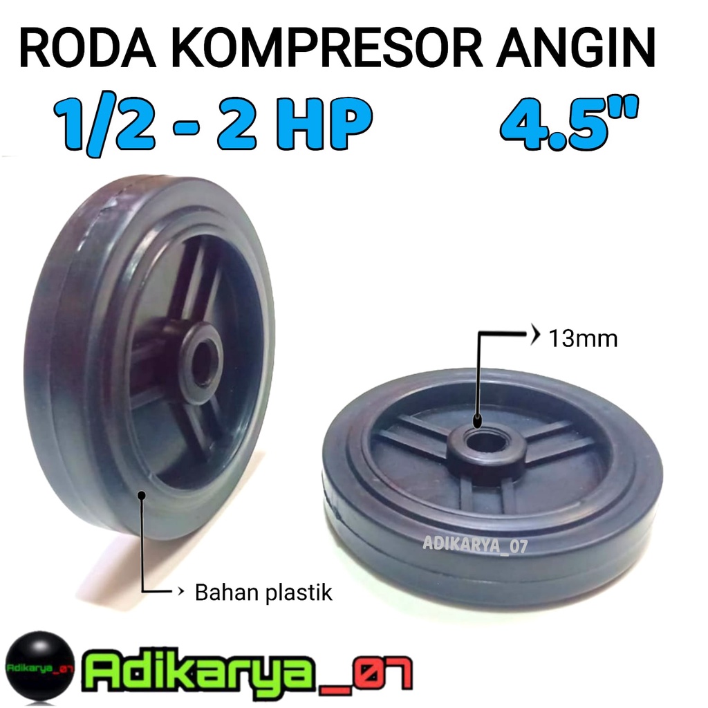Roda kompresor roda kompresor angin roda kompresor swan 4,5”  1/2 - 2hp