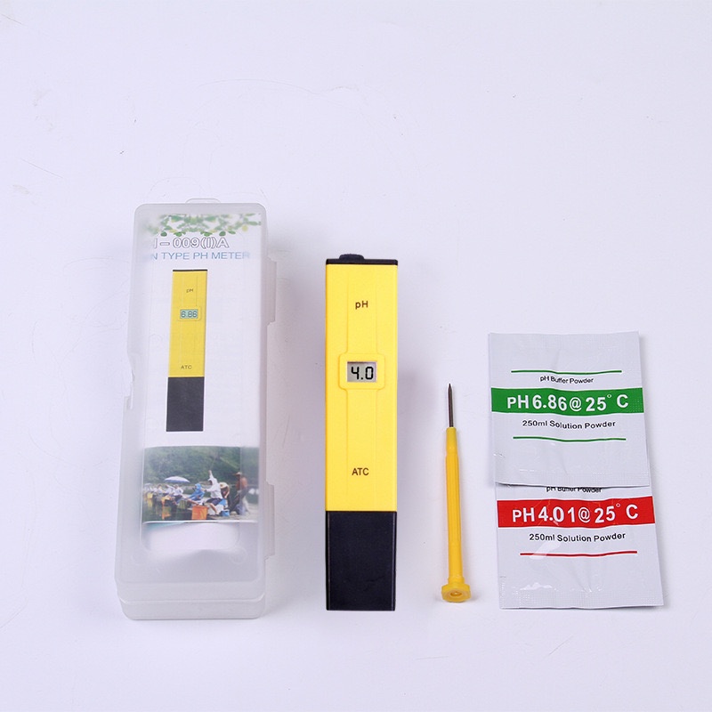 pH Meter Digital Tester Alat Pengukur Keasaman Cairan Air Hidroponik Akuarium Kolam PH Pena 0.1