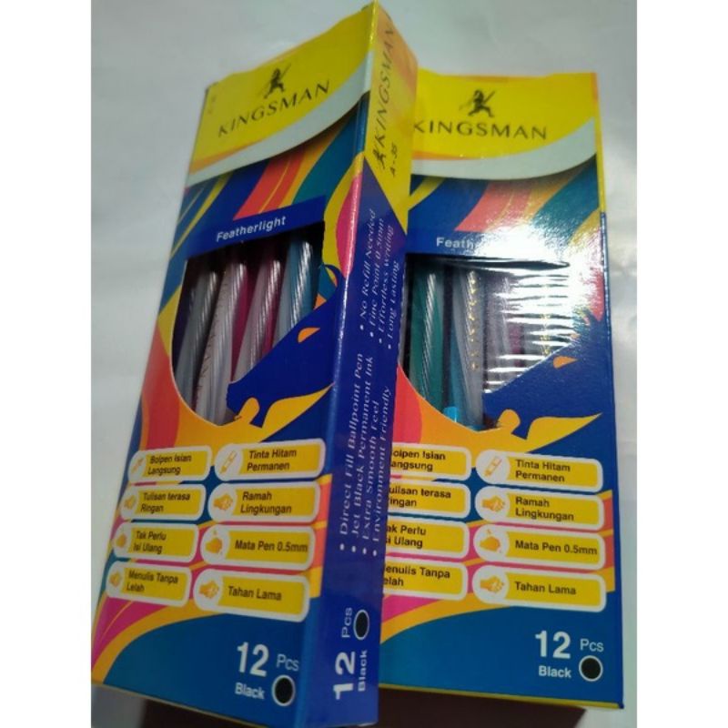 

Bolpen kingsmas isi 12 pcs KINGSMAS