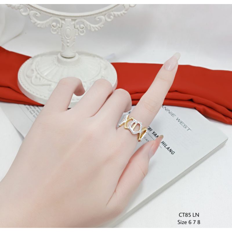 Cincin Titanium Wanita CT85 LN