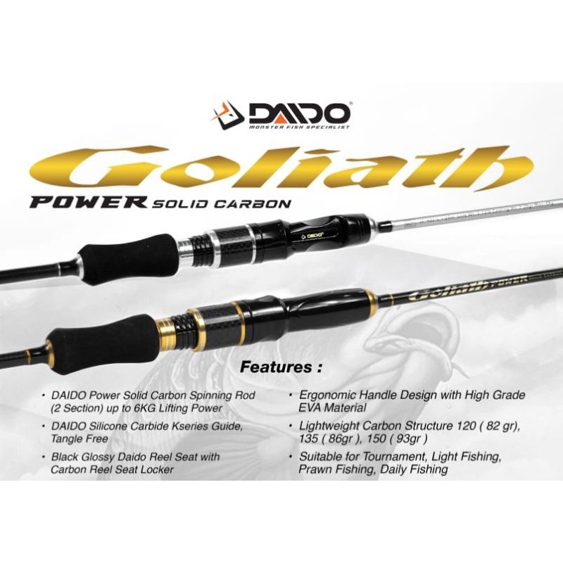 JORAN DAIDO GOLIATH POWER SOLID CARBON