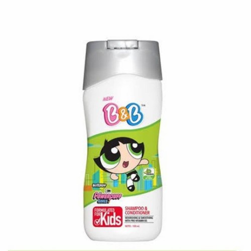 NEW B&amp;B Buttercup Powerpuff Girl Shampoo &amp; Conditioner 100ml