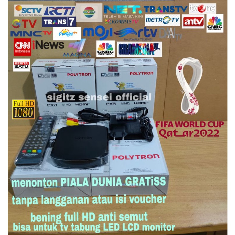 set top box Polytron pdv 700t2 tv digital stb dvbt2 setopbox dvb t2