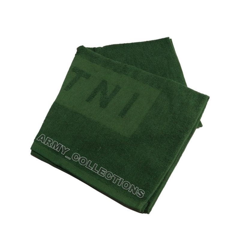 Handuk besar TNI/ Handuk hijau besar/ Handuk/ Handuk besar