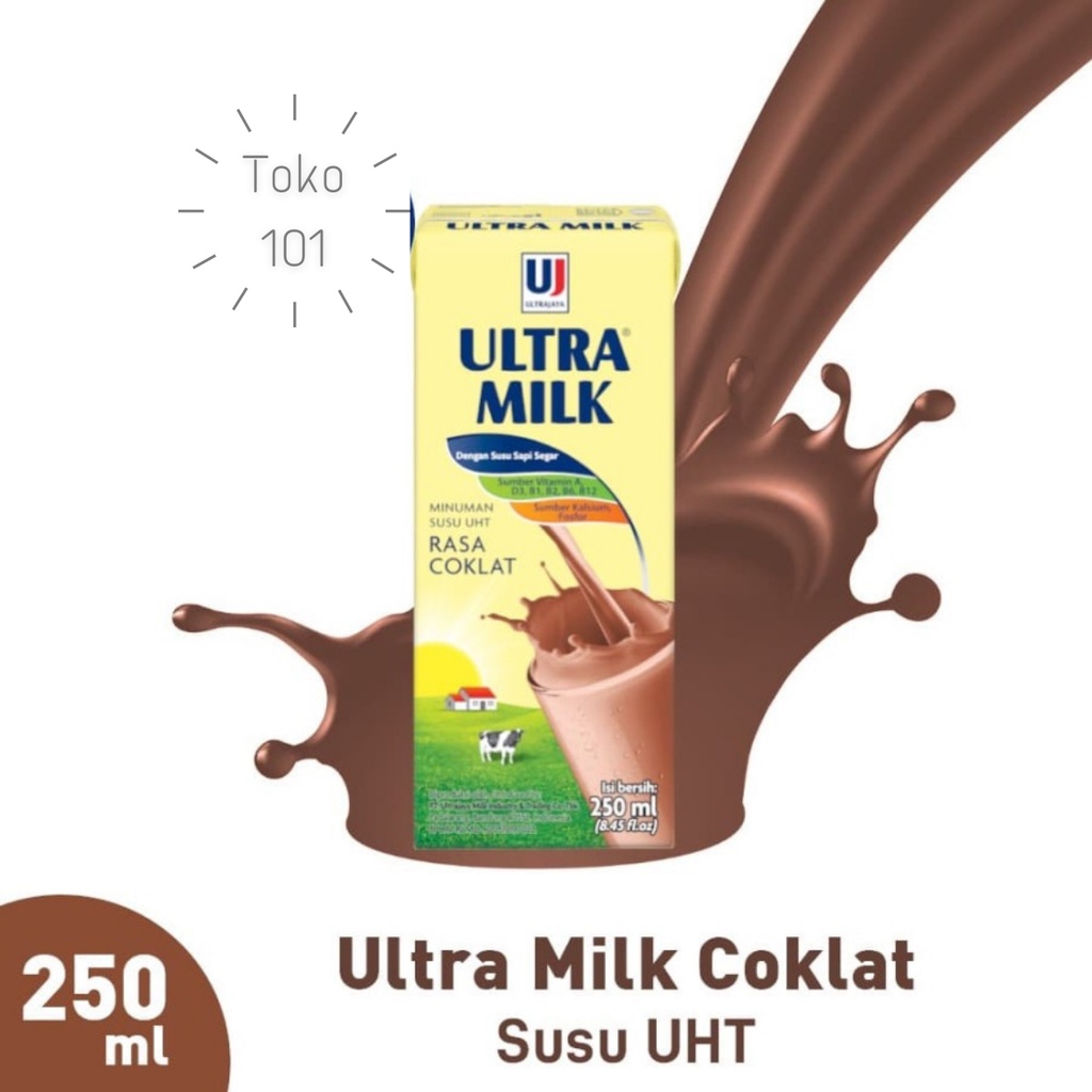 

Ultra Milk Susu UHT Coklat 250ml