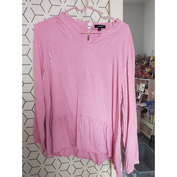[Preloved] Baju Atasan Wanita Hardware Pink / Atasan Cewek