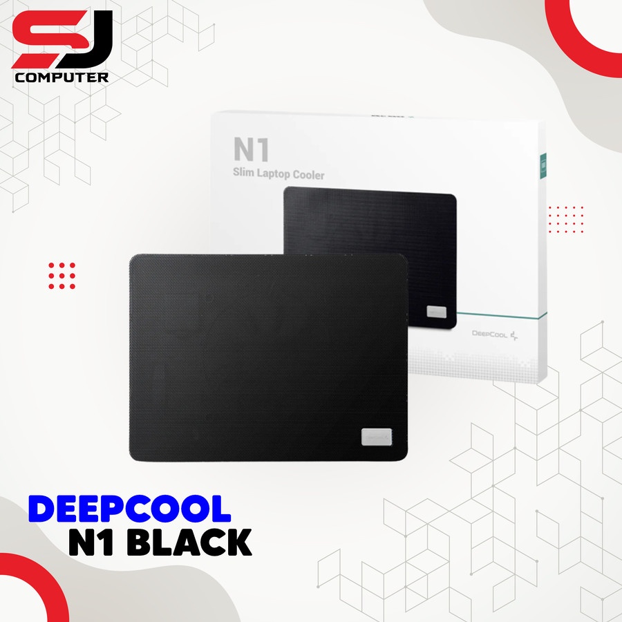 Deepcool N1 Notebook Cooler Black| Deep Cool Coolingpad 15.6&quot;