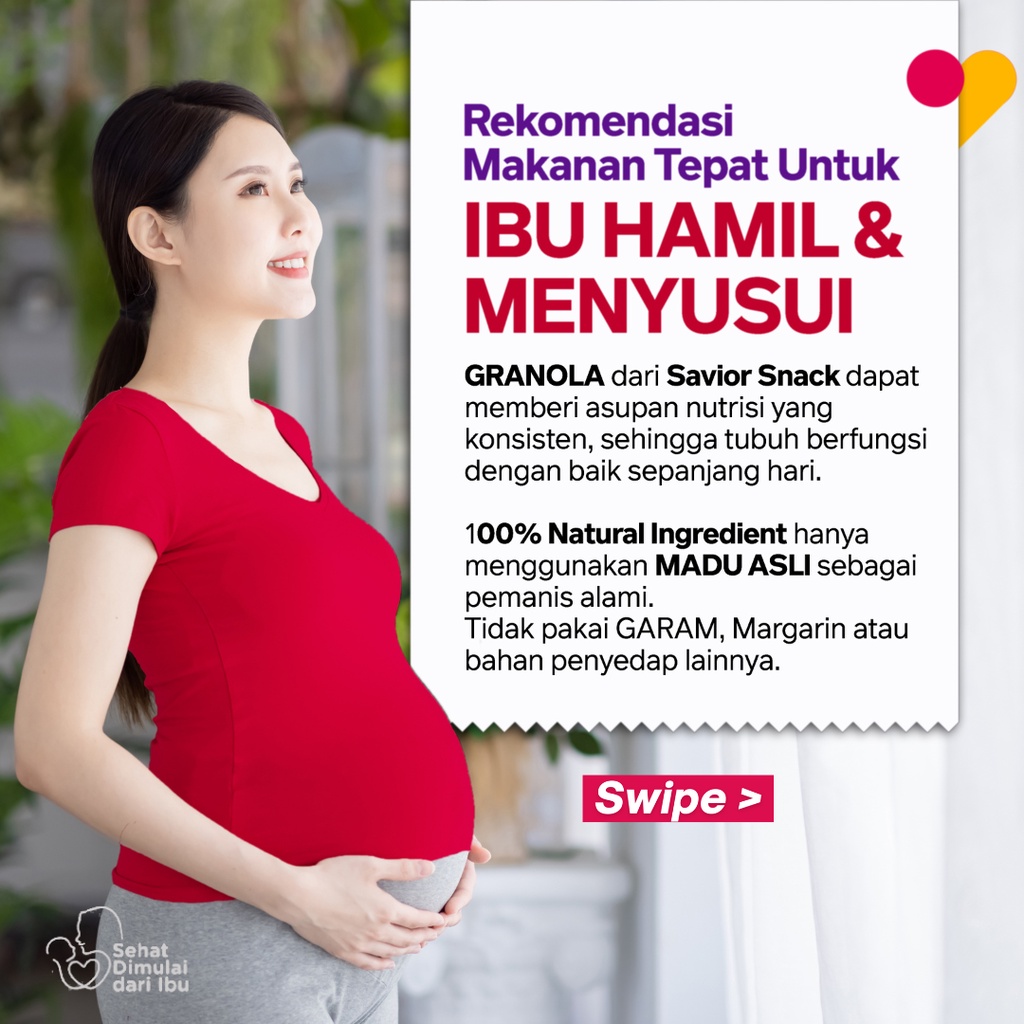 Suplemen Ibu Hamil TRIMESTER 1 2 3, Makanan Sehat Bumil Cemilan Enak Bergizi Tinggi Nutrisi OMEGA 3 6 9 DHA &amp; EPA - SAVIOR SNACK - TRAIL MIX SUPERFOOD &amp; GRANOLA Crunchy Absolutely Chocolate With Hazelnut, Cinnamon Cashew Almond &amp; Vanilla Mix Seeds