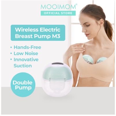 MOOIMOM WIRELESS ELECTRIC BREAST PUMP M3 (24MM) MOOI MOM