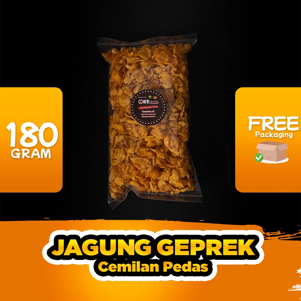 

OkeSnack Jagung Geprek
