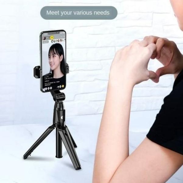 K21 SELFIE STICK / TONGSIS BLUETOOTH SHUTTER TRIPOD HOLDER MONOPOD