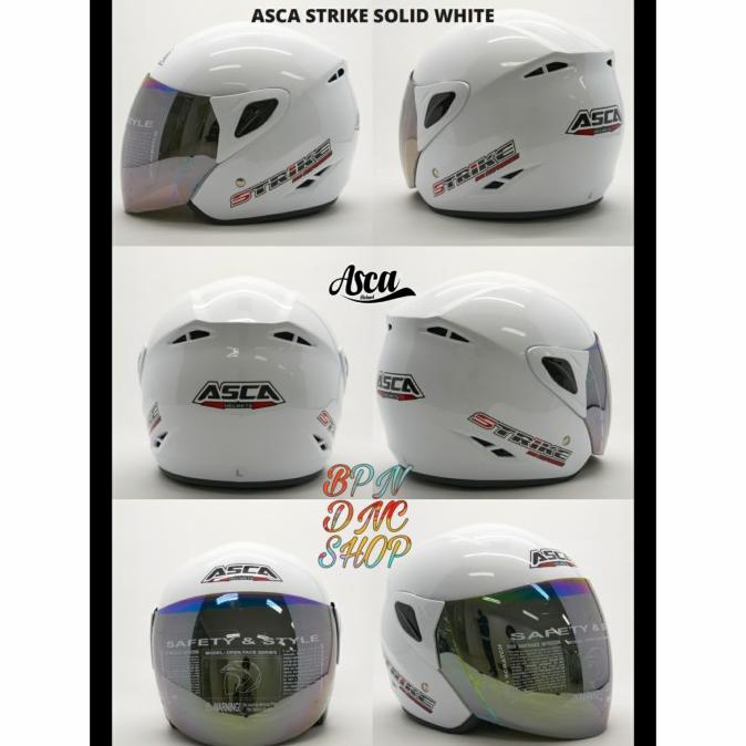 HELM ASCA STRIKE SOLID - SNI