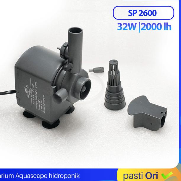 Pompa Air Aquarium YAMANO SP 2600 2000 l/h