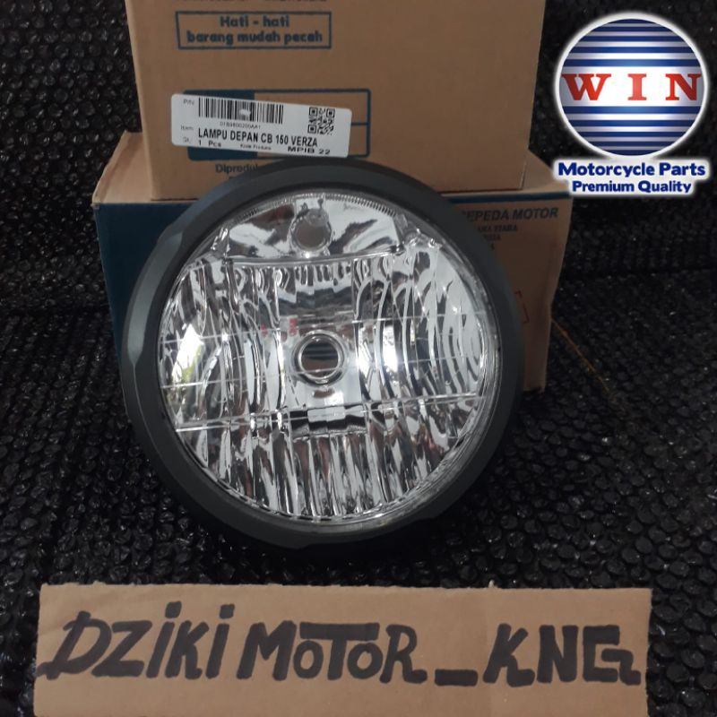 Headlamp Reflektor Lampu Depan Honda CB 150 Verza Merek WIN Lampu Depan CB Verza