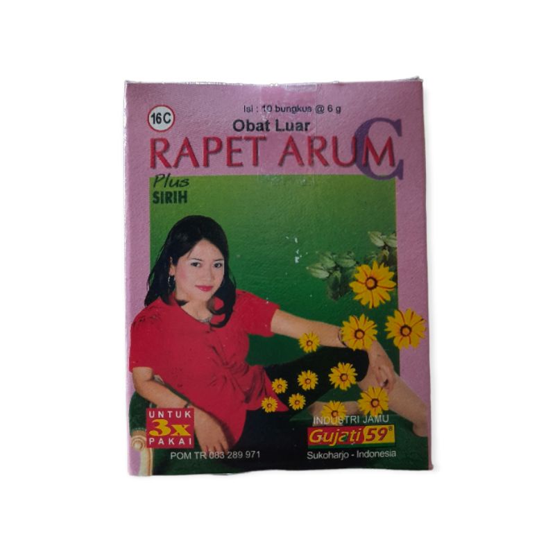 Rapet Arum (obat luar)