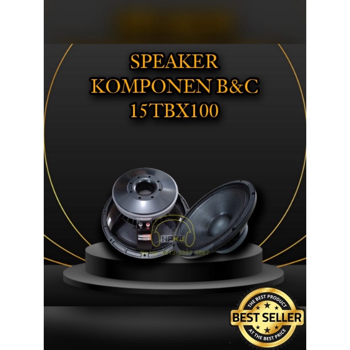 Jual SPEAKER KOMPONEN 15INCH BNC 15TBX100 SPEAKER B&C 15TBX100 | Shopee ...