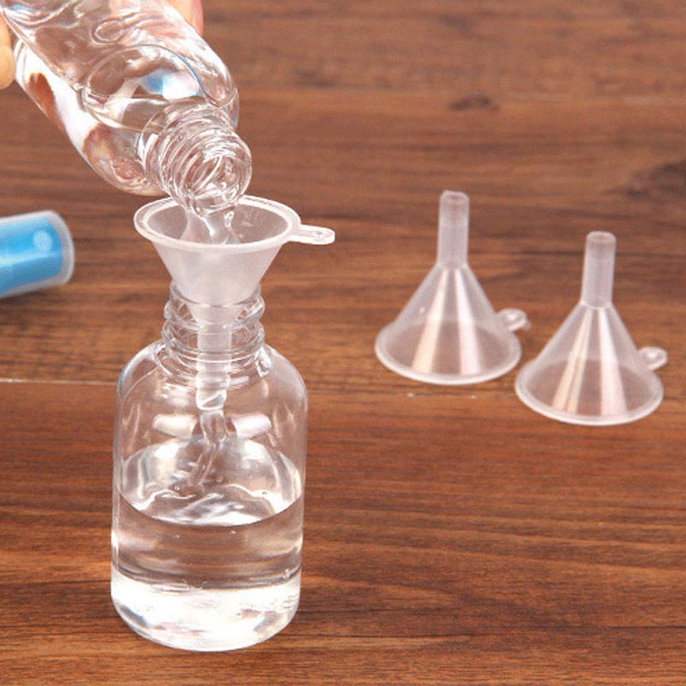 【10 pcs/set】Corong Parfum Oil serbaguna/Corong Mini Plastik/Small Funnels/Corong Parfume Oil Essential