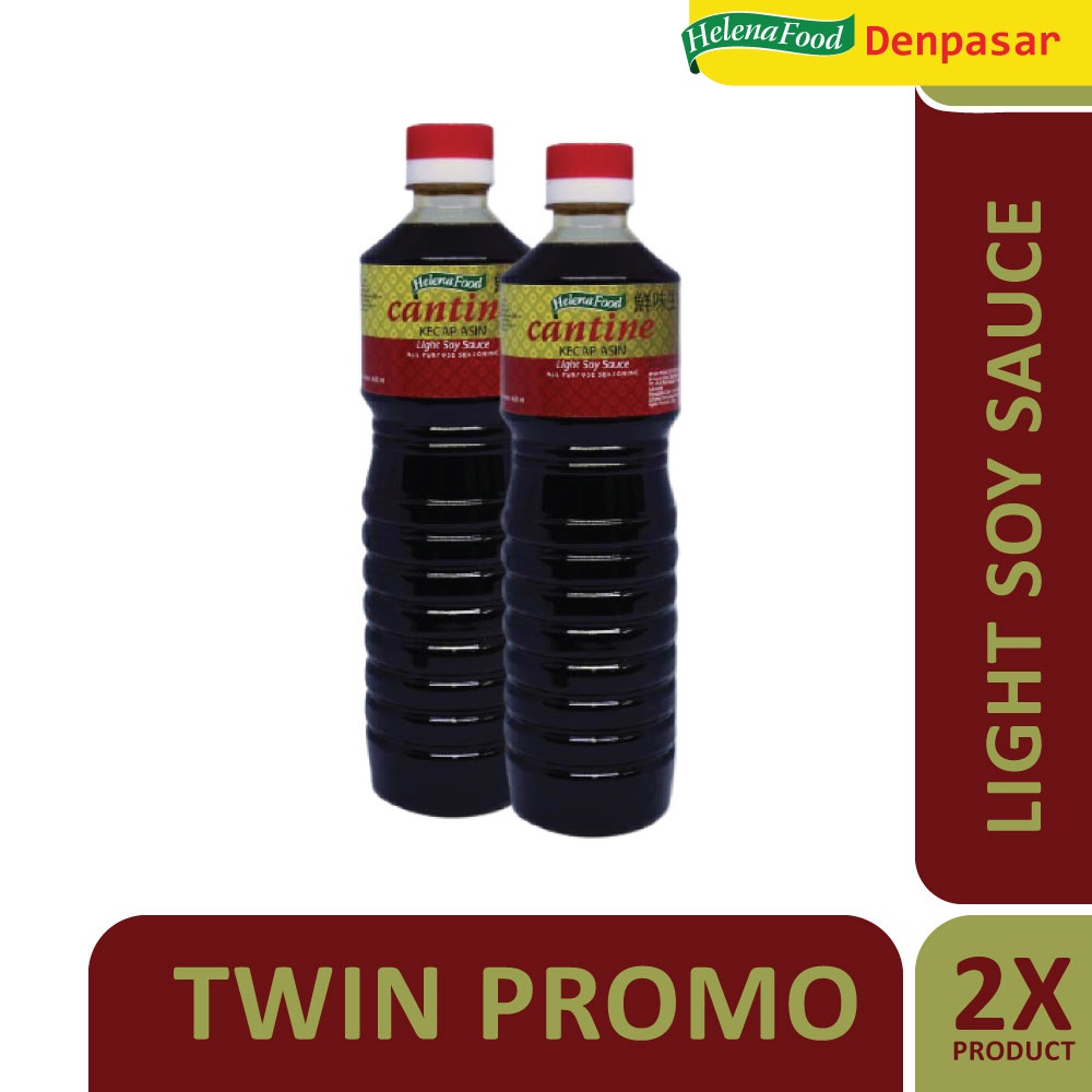 

Kecap Asin Cantine Light Soy Sauce ( Twin Promo)