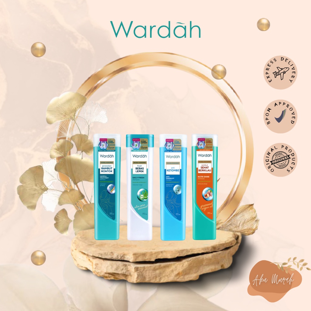 ✨ AKU MURAH ✨ Wardah Shampoo 170 ml Series