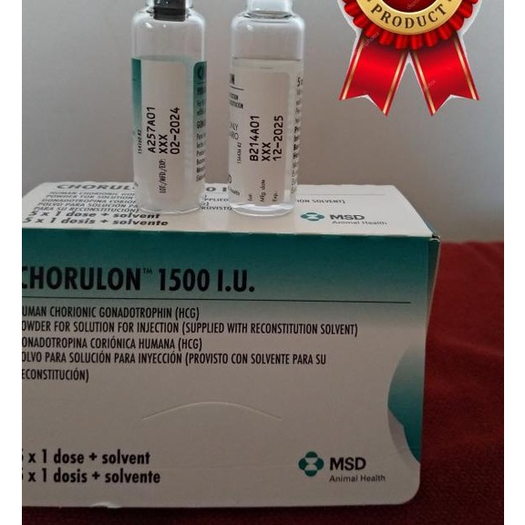Hormon Ikan Chorulon HCG 1500 iu