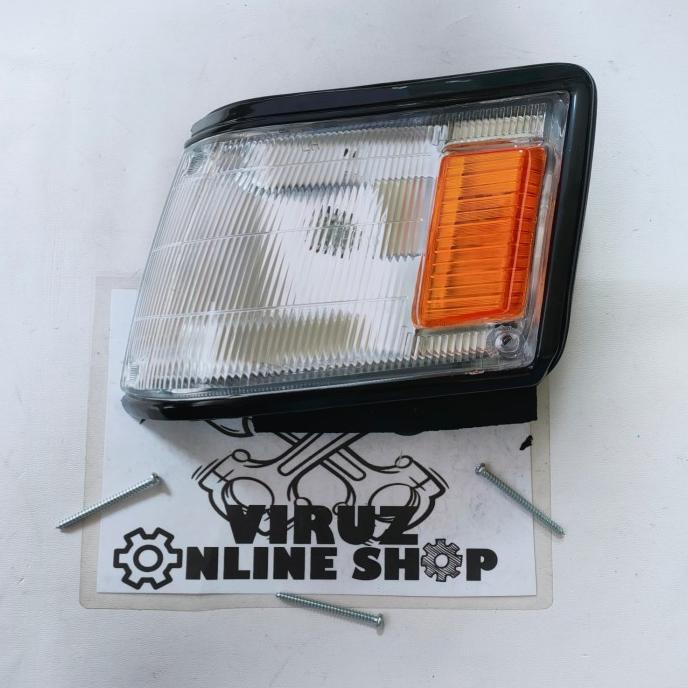 CORNER LAMP LAMPU SEIN SEN DEPAN KIRI TOYOTA COROLLA EE80 EE-80 1986 |Terlariss.