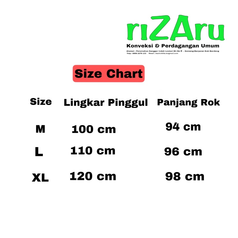 Rok A Line Polos bahan Toyobo fodu by riZAru