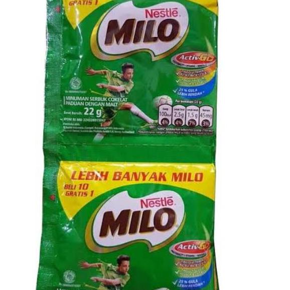 

⇝ MILO SACHET 22 GRAM BELI 10 GRATIS 1 (2 RENTENG GRATIS 2 SACHET) ゲ