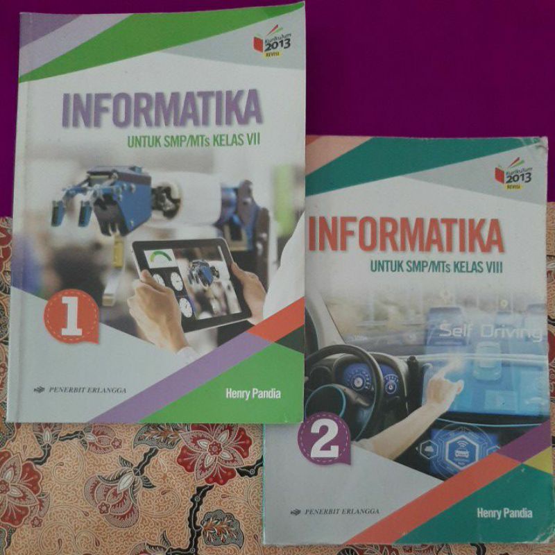 Informatika SMP/MTs kelas 7,8 Erlangga