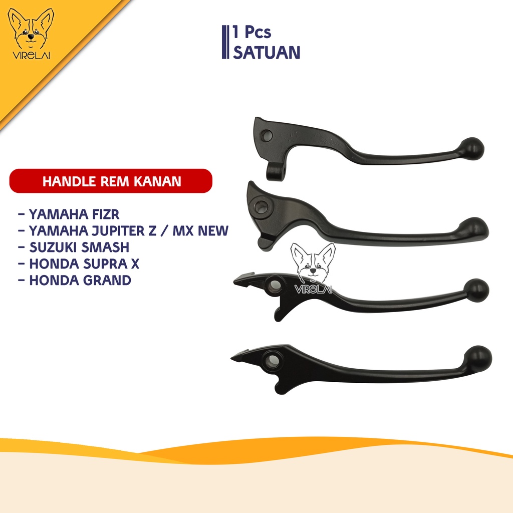 Handel Rem Kanan Fizr / Jupiter Z / Smash / Supra X / Grand / Lever Steering Handle [IMPACT]