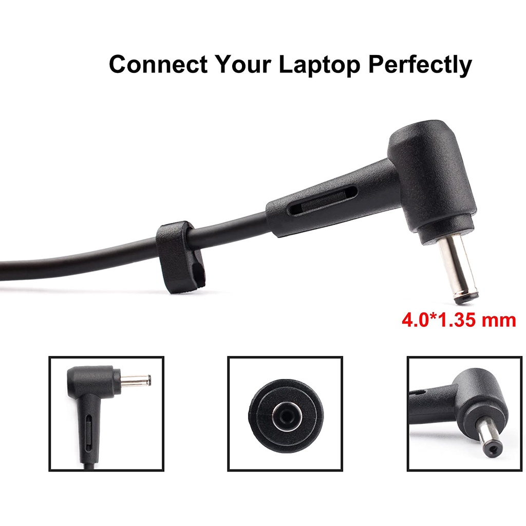 Charger Laptop Asus 19V-2.37A TP Series TP300 TP300L ( 45W 4.0*1.35mm) Colokan Kecil