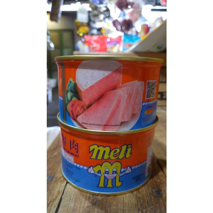 

SW - Meli Luncheon Pork Canned Meat / Daging Babi NON HALAL 397gram