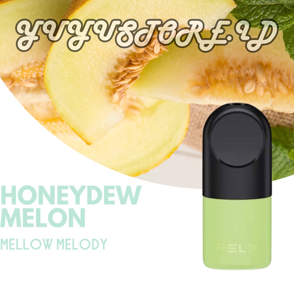 Relx Infinity Pod Pro Honeydew Melon atau Mellow Melody untuk Infinity Essential