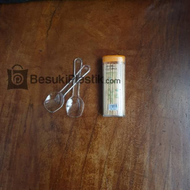₪ Sendok Jelly Bening / Sendok Agar Bening / Sendok Puding sendok jelly bening sendok kecil ヮ