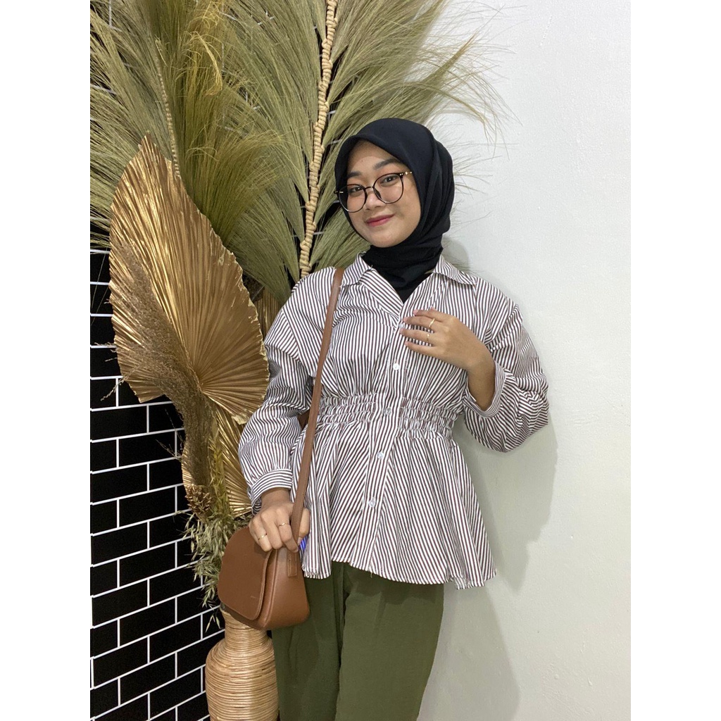 Tamara Blouse Salur | Atasan Wanita Terbaru