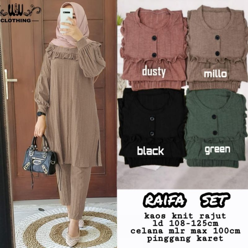 RAIFA SET ORIGINAL PRODUK BY W&amp;W