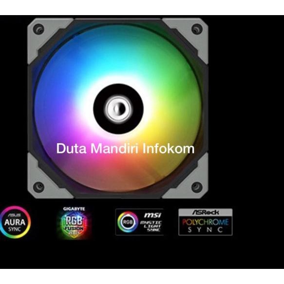 ID Cooling NO-12015 XT Slim ARGB 120mm Cooling Fan PWM Gaming Fan Case