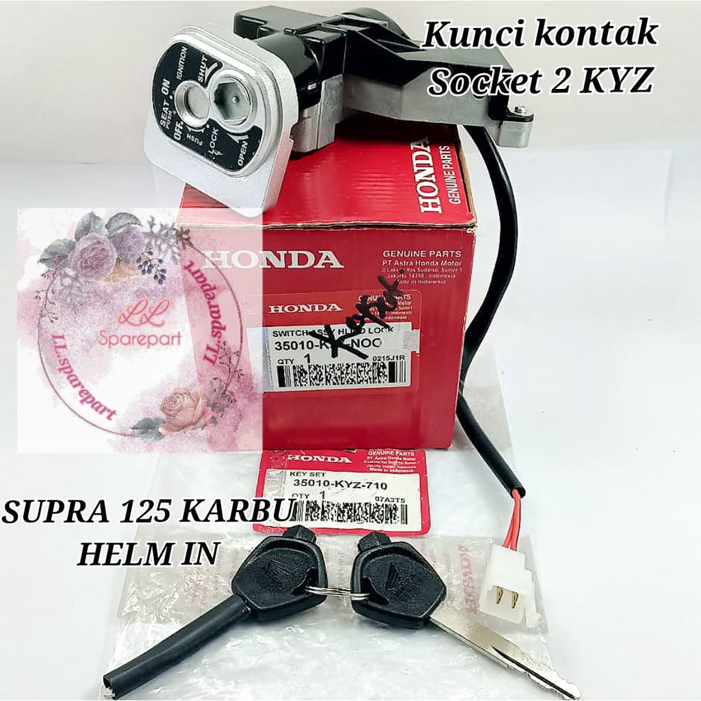 Jual Kunci Kontak Set Honda Kyz Socket Kualitas Asli Original Honda Ahm Presis Presisi Sama