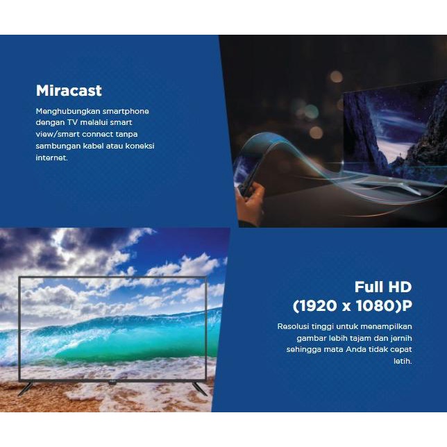 T0P AQUA JAPAN TV LED DIGITAL FULL HD 40AQT9200- 40 INCH LE40AQT9200MF NICE