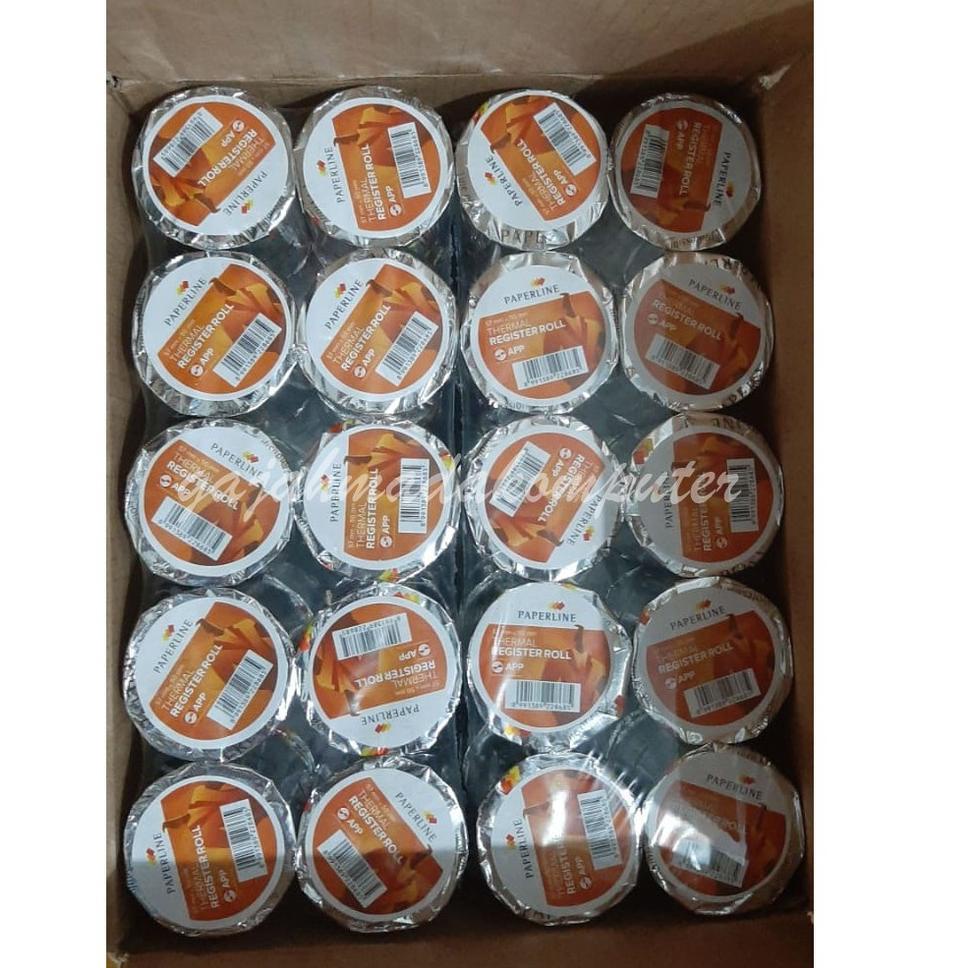 

は Kertas Thermal Roll Kasir / Struk Kasir / Register Roll (57x50 mm) ダ