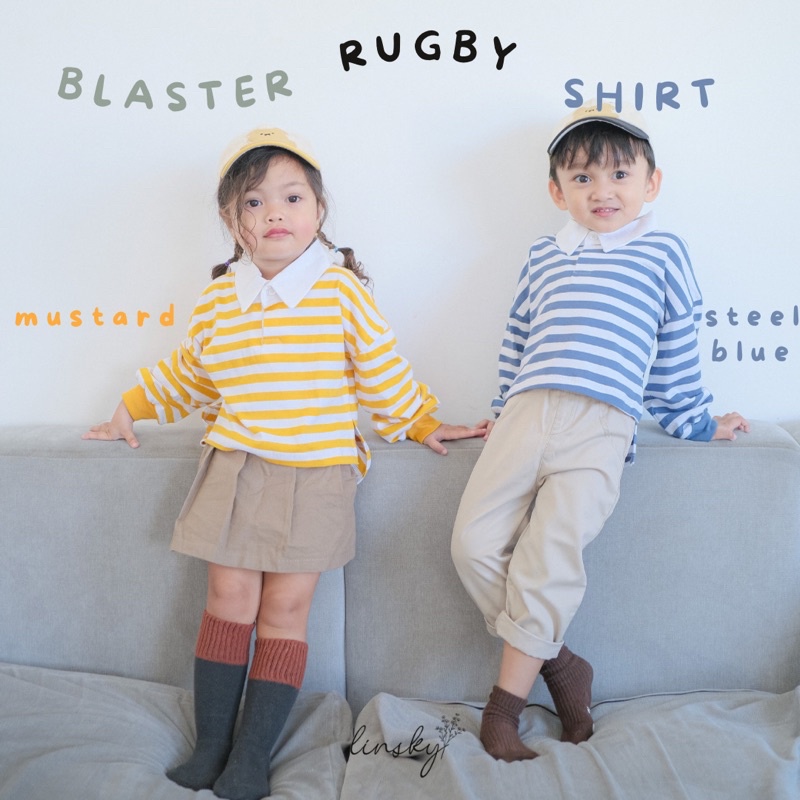 LINSKY BABY - Blaster Rugby Shirt Polo Anak Unisex