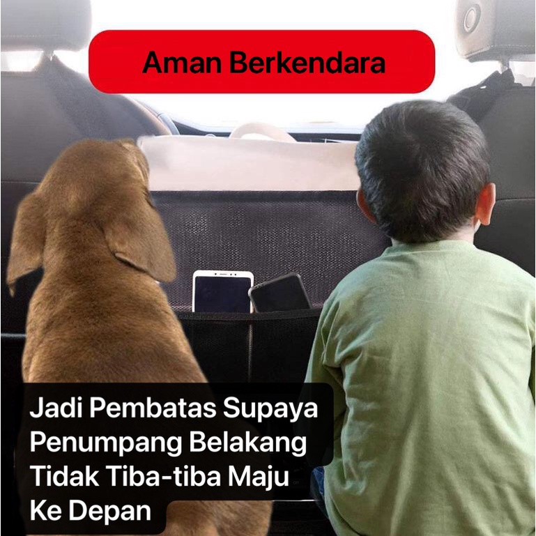 Tas Universal Car Storage Organizer Set Net Kantong Tas Jaring Penyimpan Mobil Tampas Tas Serbaguna Ada Karet Taruh Botol Anti Jatuh AM-06 AM-5 1