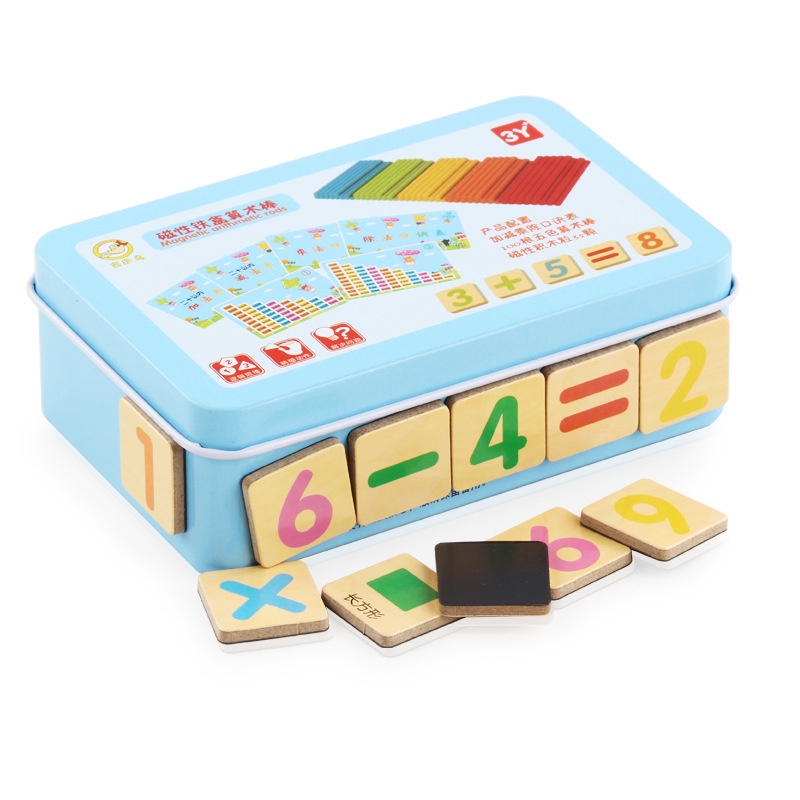 WE Mainan Edukasi Puzzle Magnet Belajar Berhitung Intelligence Stick / Mainan Edukasi Menghitung Matematika