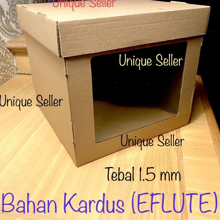 

⇞ Dus Kotak Box Tart Cake Tinggi 28x28x25 EFLUTE MINIMAL PEMBELIAN 5 PCS / Dus Box Kotak Kue Tart Tinggi Tutup Pisah 28 x 28 x 25 / Dus Box Kotak Hampers 28x28 x 25 / Dus Box Kotak Coklat 28x28x25 / Dus Box Kotak Kue Tart Ulang Tahun 28 x 28 x 25 ☀