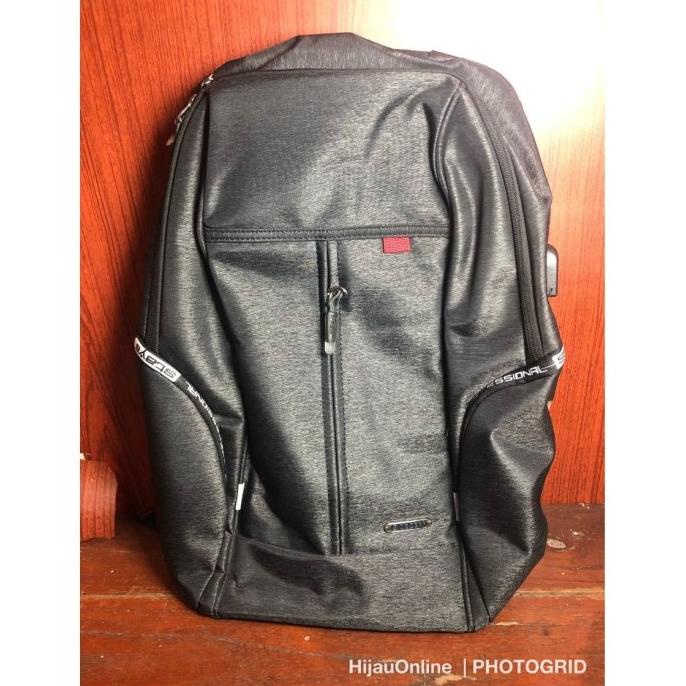 PRODUK TERBATAS Deger - 586386 - Tas Ransel Backpack Sekolah Laptop USB Laki-laki Pria