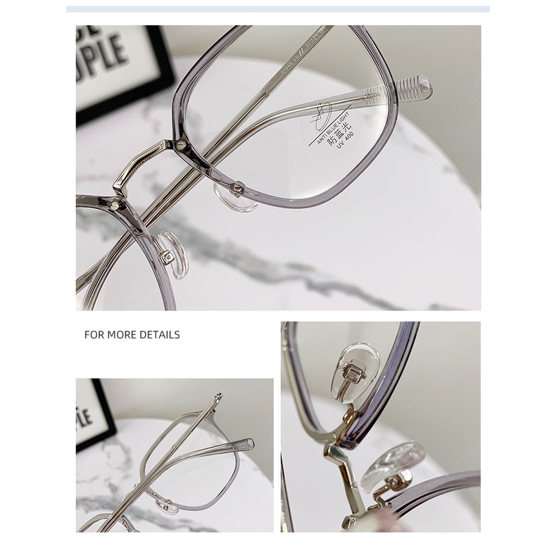 Korean TR90 Anti Radiation Eyeglasses Women Men Comfortable Computer Optical Glasses