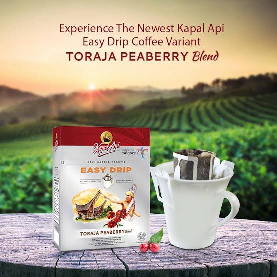

Kopi Coffee Kapal Api Blend Easy Drip Box 5 Sachet x 10gr - all varian
