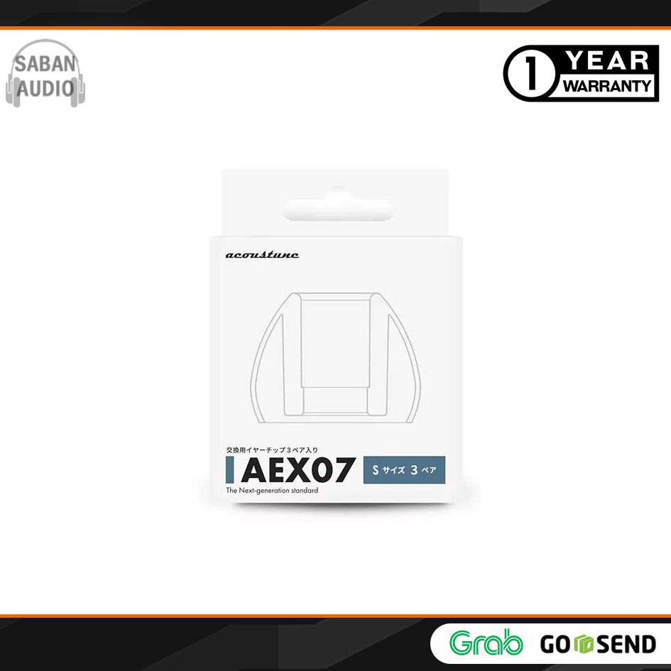 Acoustune AEX07 Premium Upgrade Silicone Eartips Karet Earphone