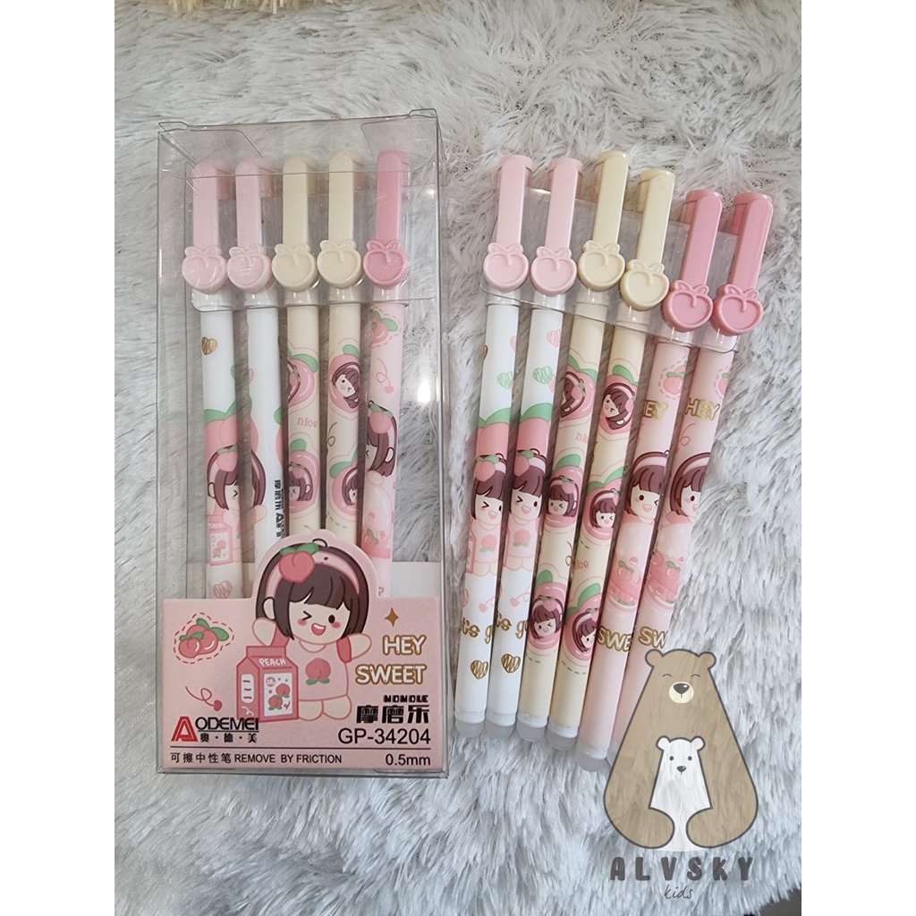 MAGIC ERASEABLE PEN / PULPEN BISA DIHAPUS KARAKTER LUCU