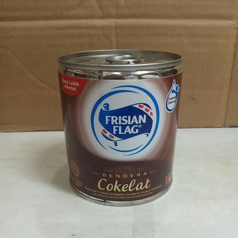 

Susu Kental Manis Bendera Cokelat / Frisian Flag SKM Kaleng 370 gr